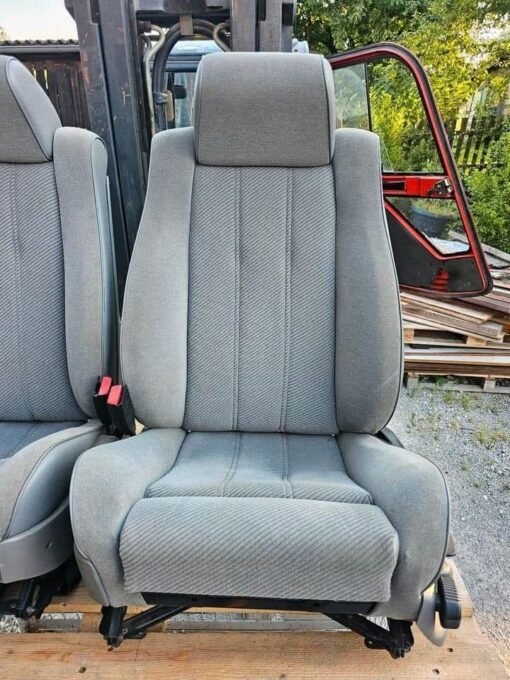 Sièges sport BMW E34 tissu gris