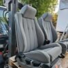 Sièges sport BMW E34 tissu gris
