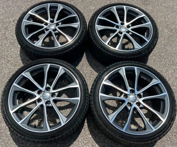 4 JANTES D'HIVER EN ALUMINIUM 19" ORIGINALES AUDI A4 S4 8W B9 8W0601025BF